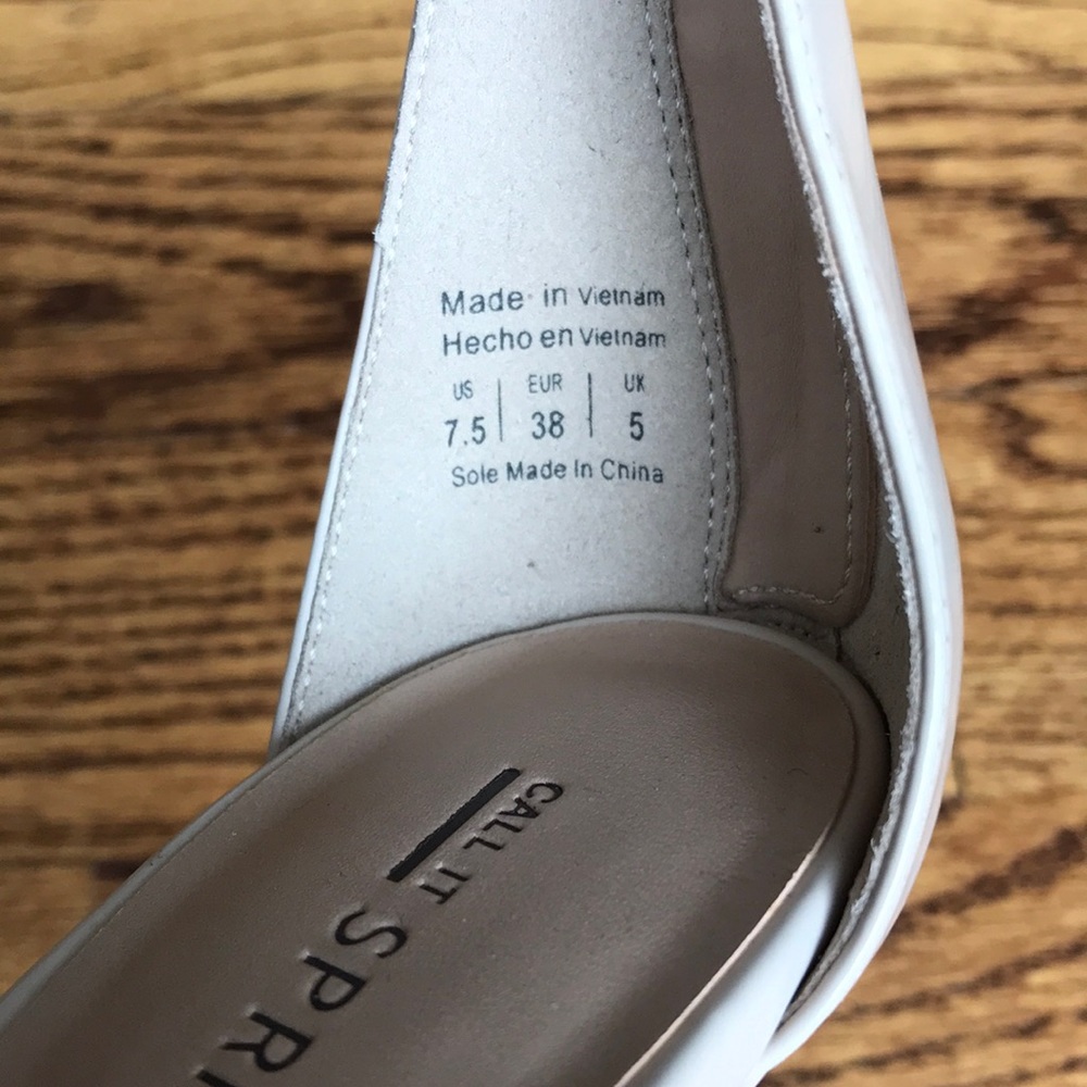 Call It Spring Astoelian Stiletto Heel Sandals - Nude 7.5 - Picture 5 of 6